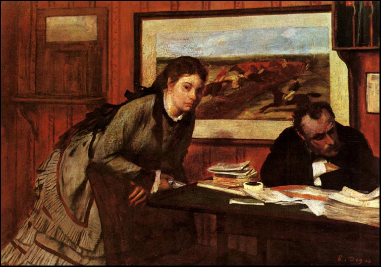 Edgar Degas Sulking